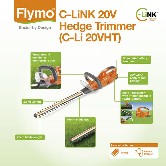C-Link 20V Hedge Trimmer image number null